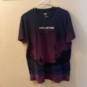 Hollister Tropics Purple & Blue T-Shirt